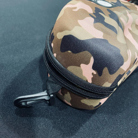 حقيبة نظارات واقية صلبة باللون الوردي من كامو