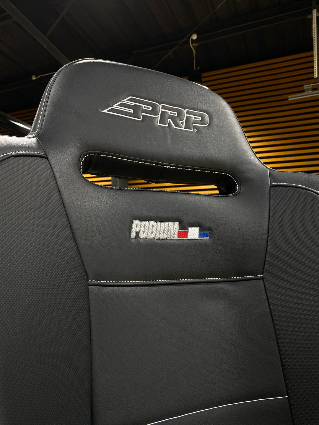 (PRP) (UTV28) Podium Elite Suspension Seat, PRP LOGO