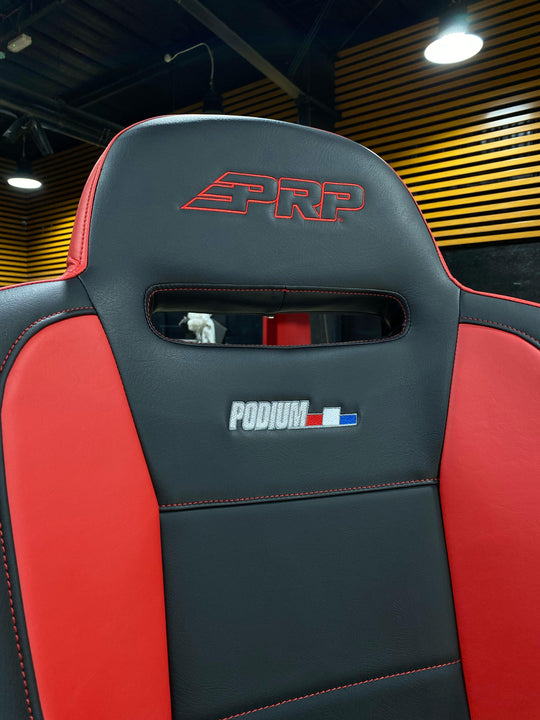 (PRP) (UTV28) Podium Elite Suspension Seat, PRP LOGO
