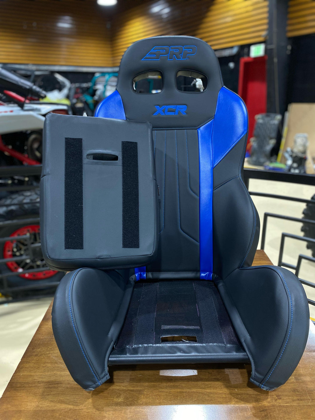 (PRP) (UTV28) XCR Suspension Seat for Polaris RZR PRO XP, PRO R, PRP LOGO