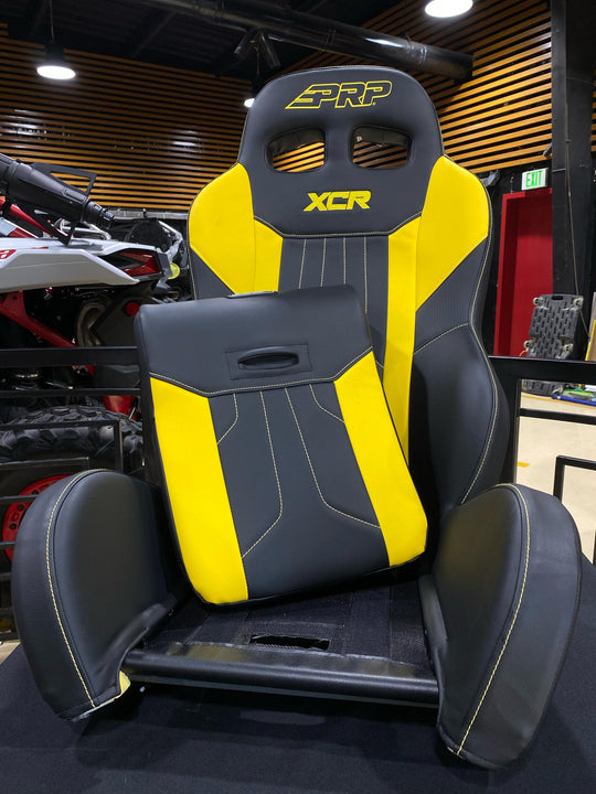 (PRP) (UTV28) XCR Suspension Seat for Polaris RZR PRO XP, PRO R, PRP LOGO