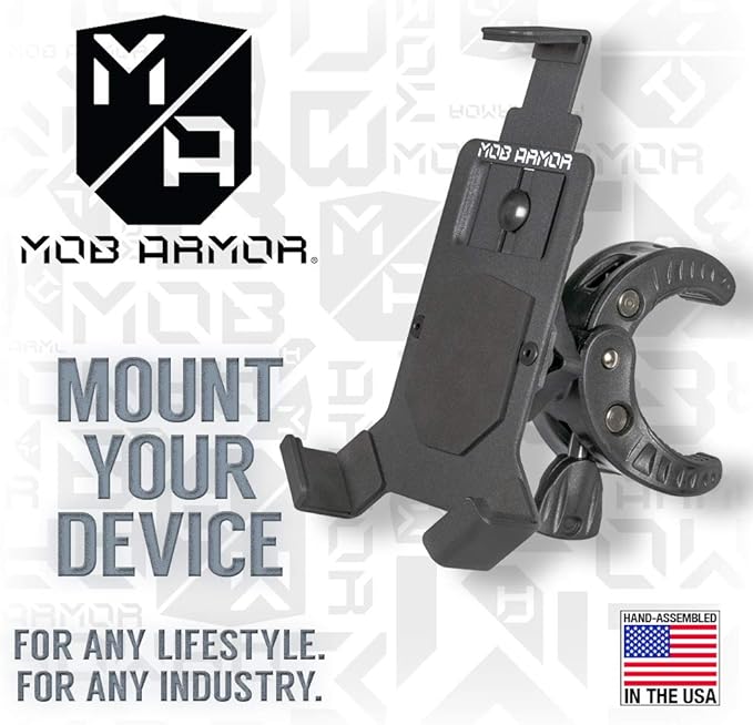 Mob Mount Switch Claw Small Black 2.0 - Phone Cradle Motorcycle, ATV, Truck