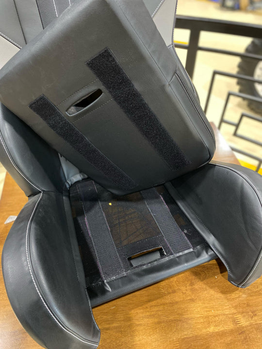 (PRP) (UTV28) XCR Suspension Seat for Polaris RZR PRO XP, PRO R, Turbo R, Black & Gray