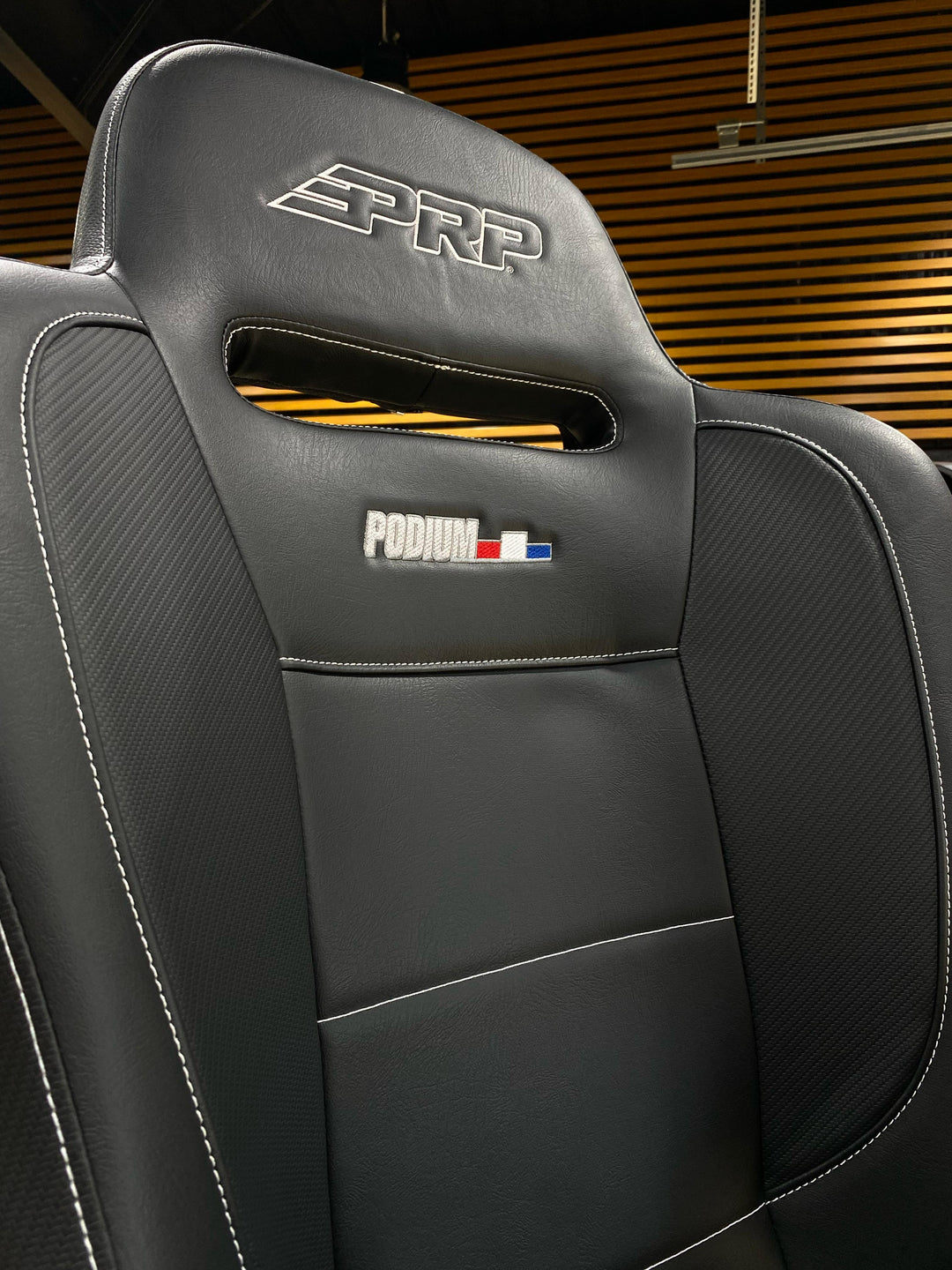 (PRP) (UTV28) Podium Elite Suspension Seat, PRP LOGO