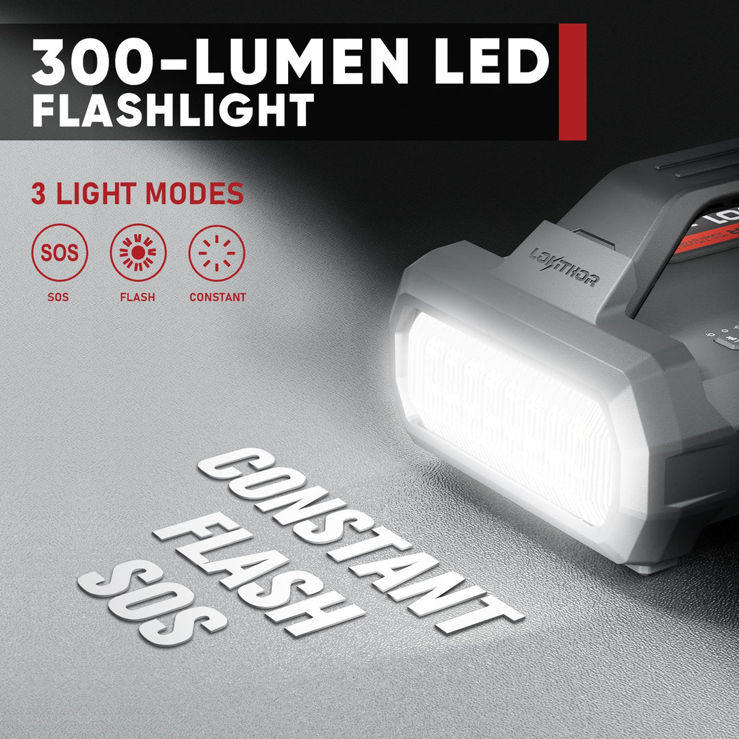 JA301 Jump Starter with Air Compressor 2000Amp