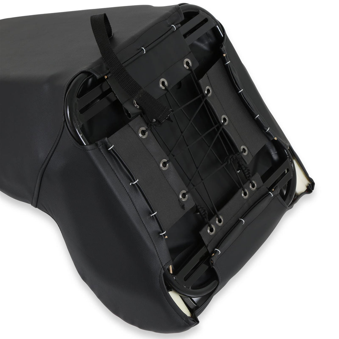 Powersports Seats, Pro Sport Short Cushion All Black Suspension Seat, Each - Topspeed