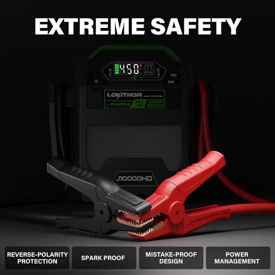 J10000HD 12V 10000 Amp and 24V 5000 Amp Jump Starter