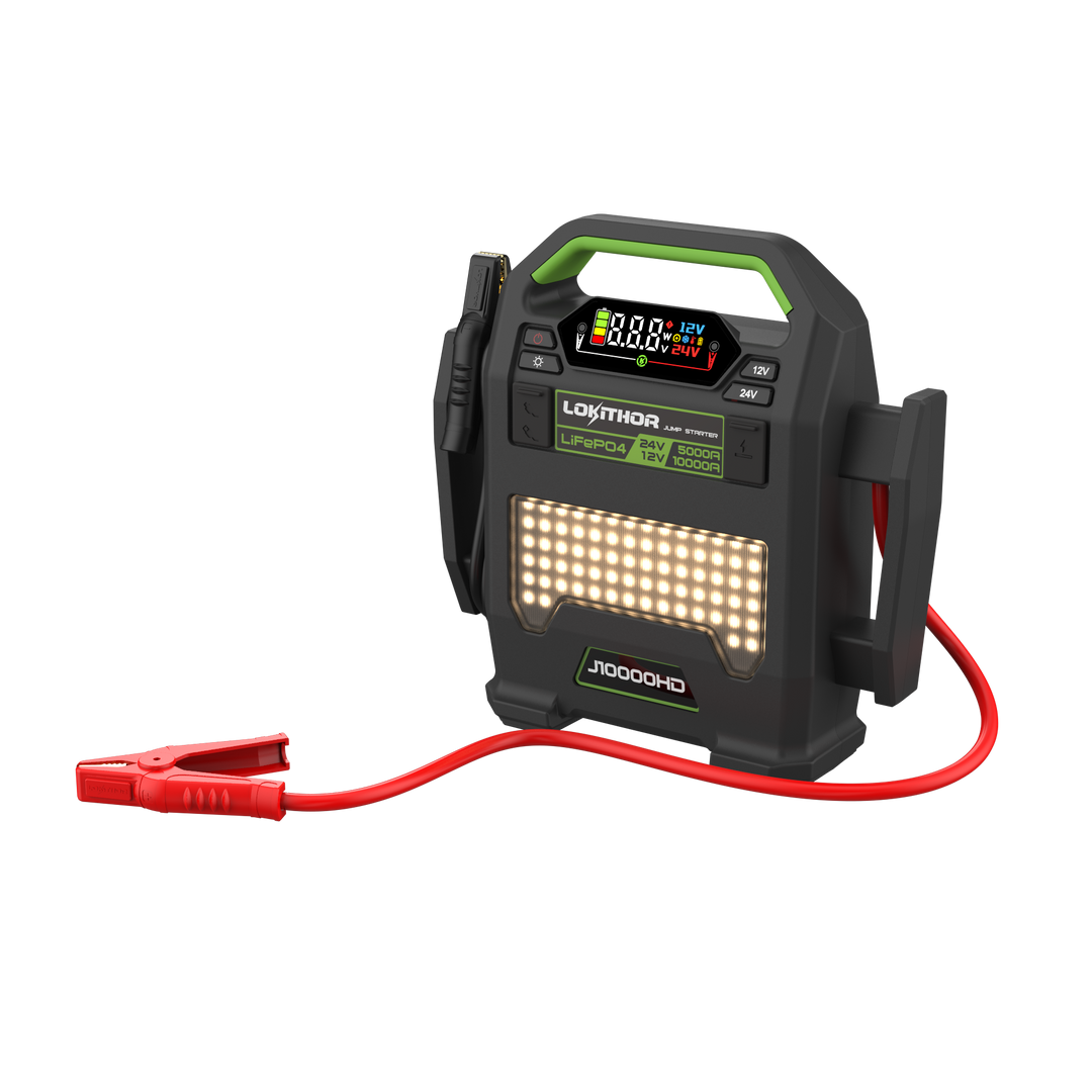 J10000HD 12V 10000 Amp and 24V 5000 Amp Jump Starter