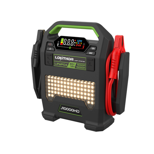 J10000HD 12V 10000 Amp and 24V 5000 Amp Jump Starter