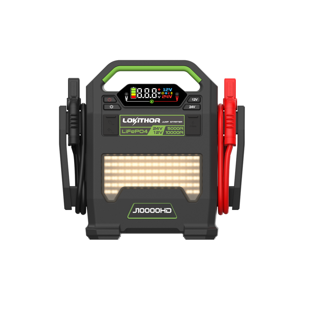 J10000HD 12V 10000 Amp and 24V 5000 Amp Jump Starter